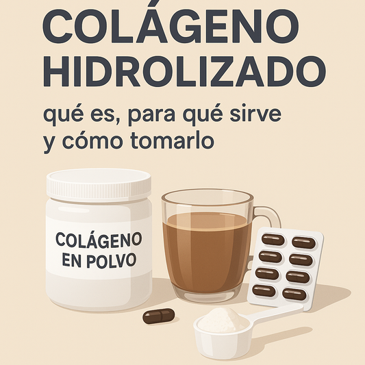 Colágeno hidrolizado: qué es, para qué sirve y cómo tomarlo