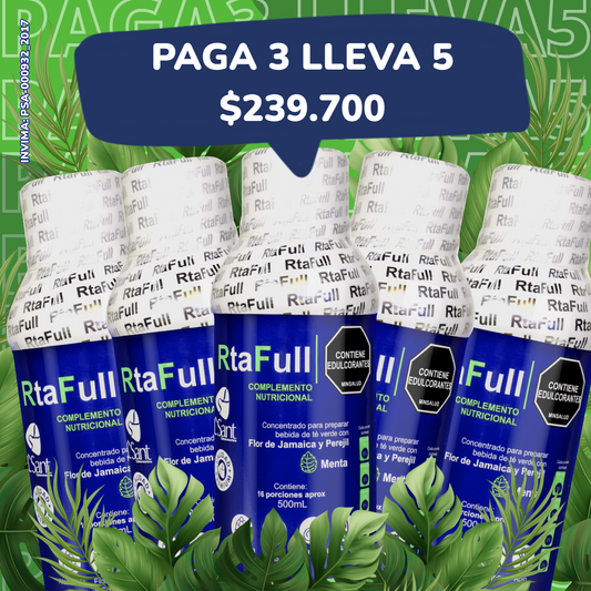 Rta Full Pague 3 y Lleve 5